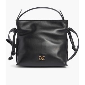 Sam Edelman Black Mini Bag with Gold Accent